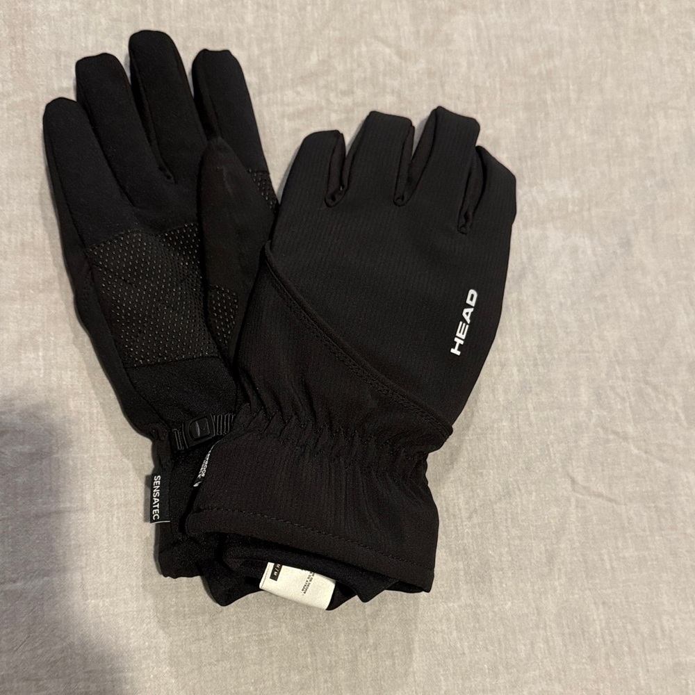 HEAD Black Winter Sport Gloves
